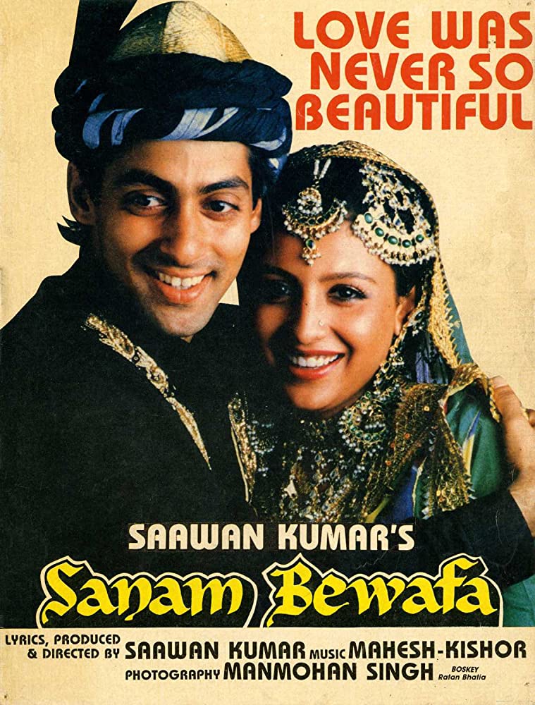Sanam Bewafa (1991) Hindi 1080P Webrip X264 Dd2 0 Esub - Mkvcinemas