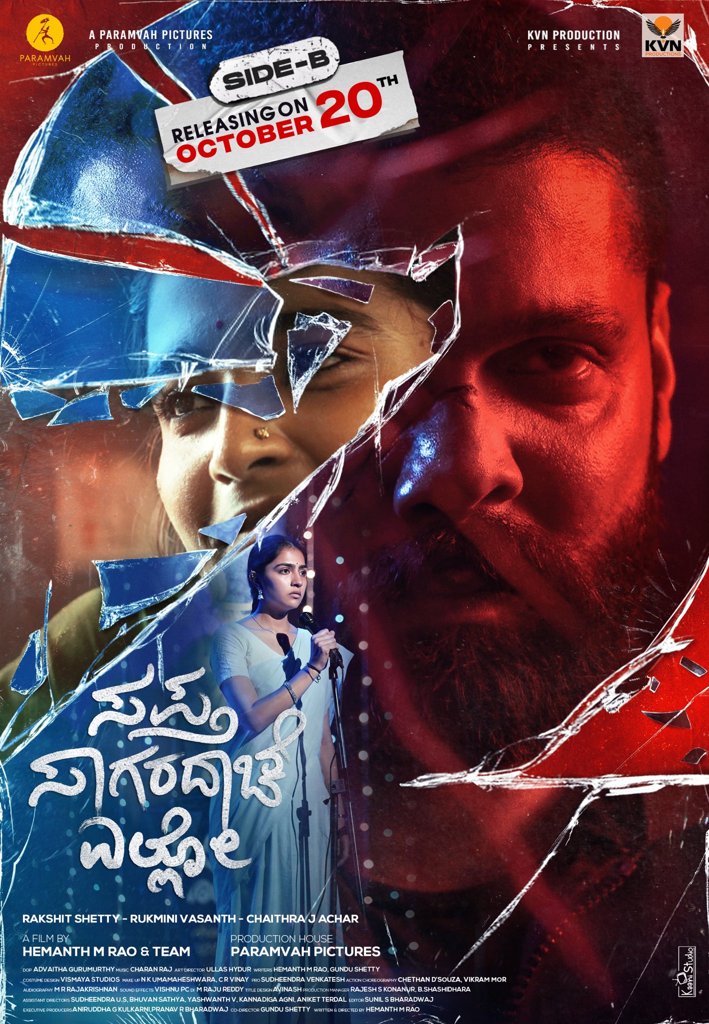 Sapta Sagaradaache Ello Side B (2023) Kannada 1080P Webrip X265 Hevc 10Bit Dd5 1 Esub -1Tmv