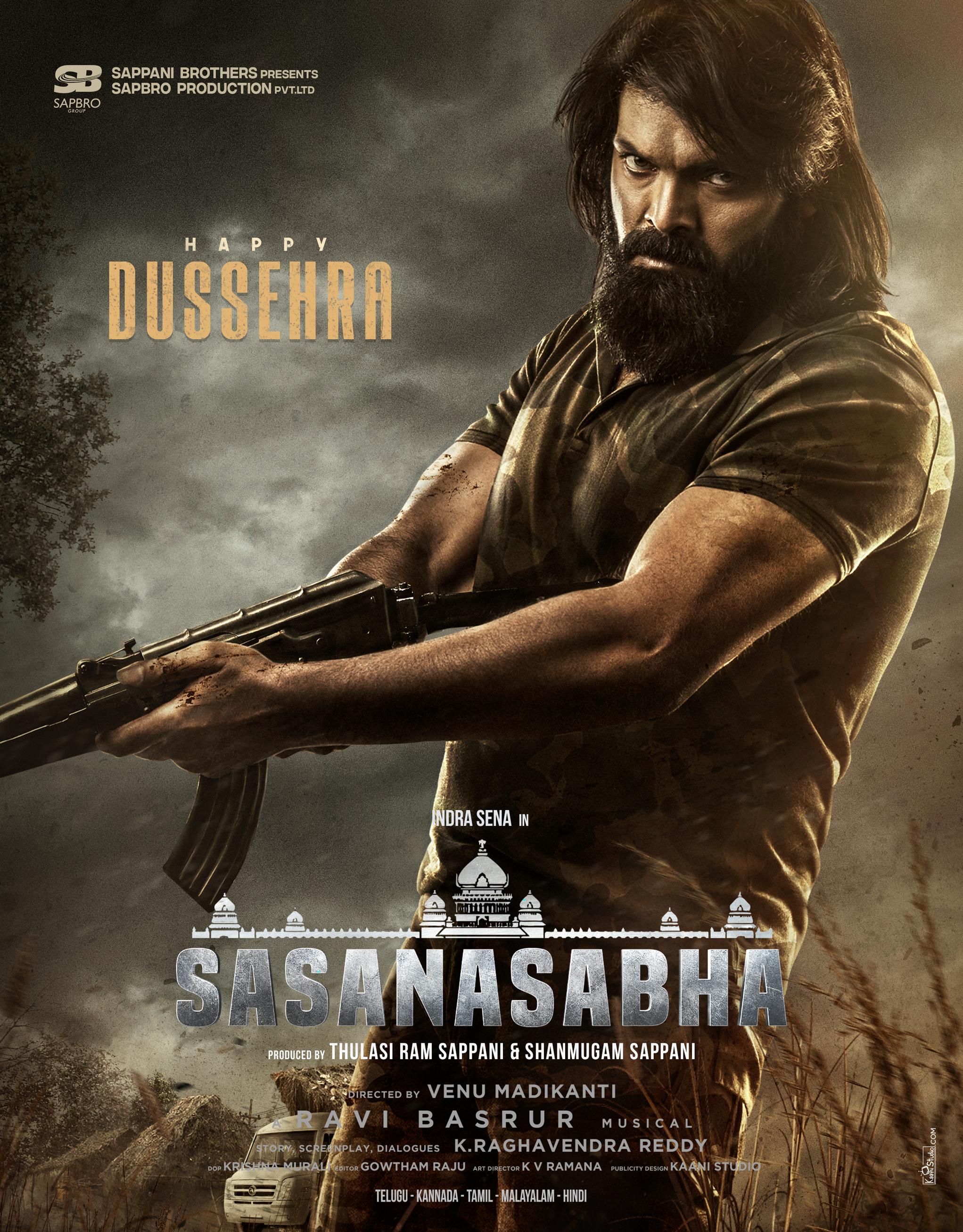 Sasanasabha (2022) Uncut 720P Webrip X264 [Dual Audio][Hindi 2 0 Telugu 2 0] -Dmv