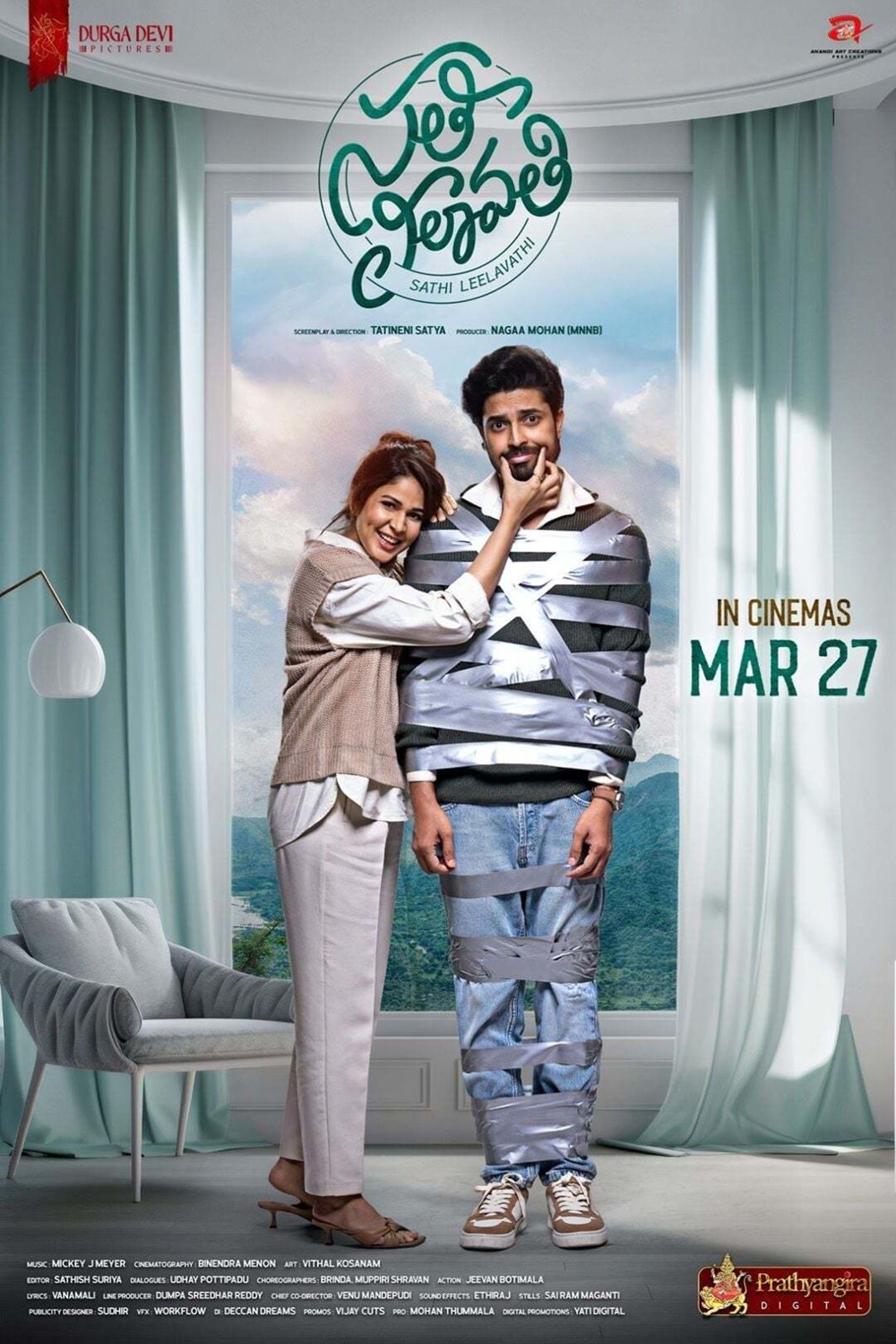 Sathi Leelavathi (2026) Uncut 720P Webrip X264 Esub [Dual Audio][Hindi 5 1 Telugu 5 1] -Hdhub