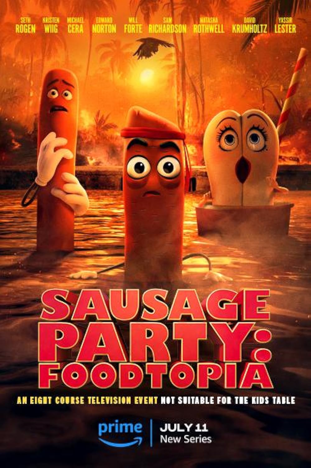 Sausage Party Foodtopia (Tv Cartoon 2024– ) 1080P [Dual Audio]