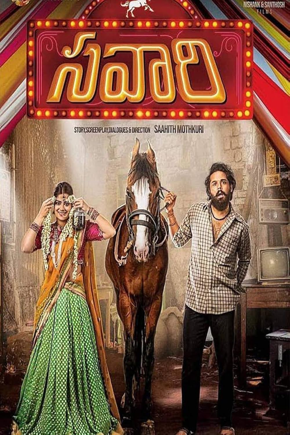 Savaari (2020) Uncut 720P Webrip X264 Esub [Dual Audio][Hindi 2 0 Telugu 2 0] -Dmv