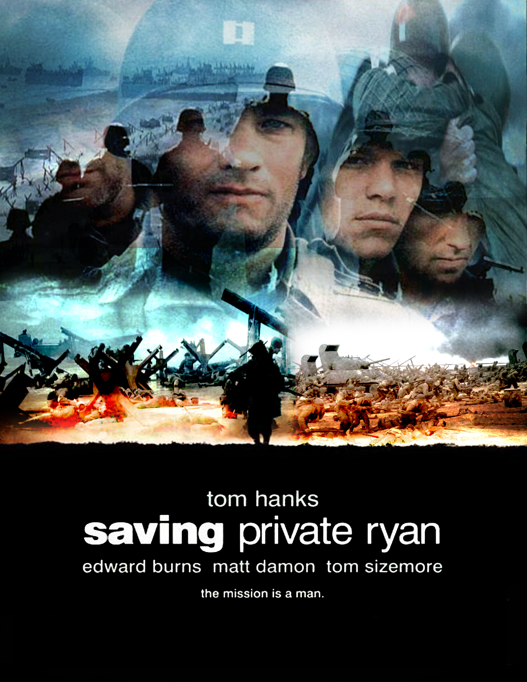 Saving Private Ryan (1998) 1080P Bluray X265 Hevc Esub [Dual Audio][Hindi 5 1 English 5 1] -Olam
