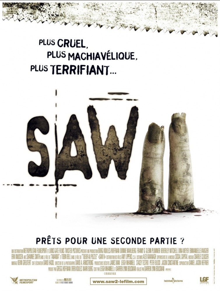 Saw Ii (2005) Unrated 720P Bluray X264 Esub [Dual Audio][Hindi 2 0 English 5 1] -Mkvc