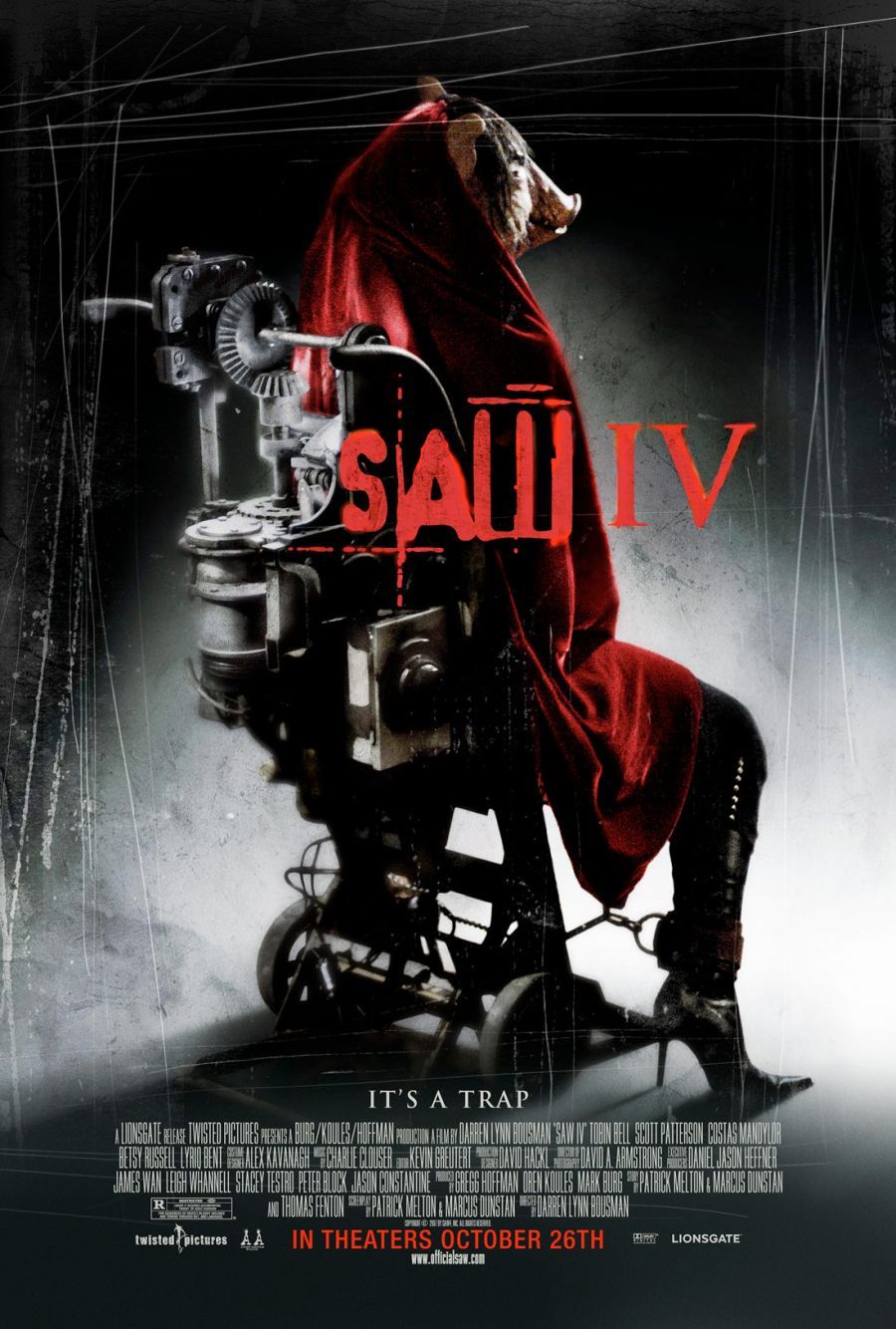 Saw Iv (2007) Unrated 720P Bluray X264 Esub [Dual Audio][Hindi 5 1 English 5 1] -Mkvc