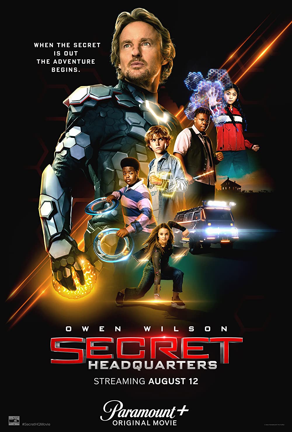 Secret Headquarters (2022) 720P Amzn-Web X264 Esub [Dual Audio][Hindi 5 1 English 5 1] -Mkvc