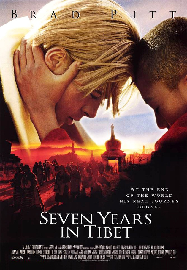 Seven Years In Tibet (1997) 1080P Bluray X265 Hevc Esub [Dual Audio][Hindi 5 1 English 5 1] -Msmod
