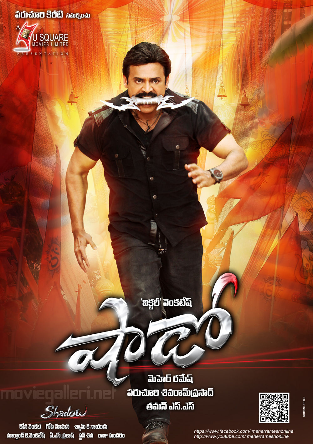Shadow One Man Army (2013) 720P - Blu-Ray - X264 [Dual Audio] [Hindi Telugu]