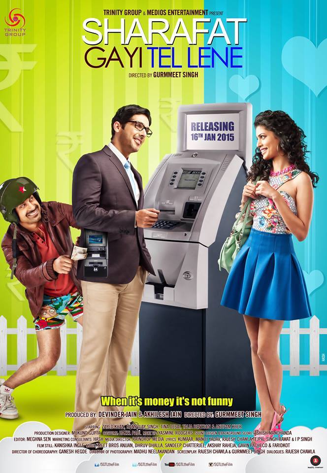 Sharafat Gayi Tel Lene 2015 Webrip 720P Hindi Aac 5 1 X264 Esub - Mkvcinemas