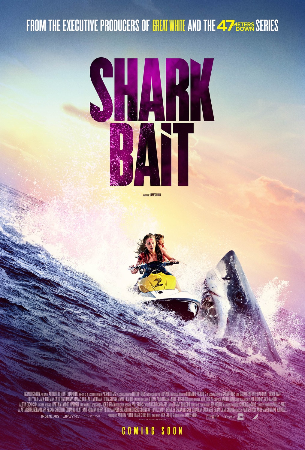 Shark Bait (2022) 720P It-Web X264 Esub [Dual Audio][Hindi 2 0 English 5 1] -Mkvc