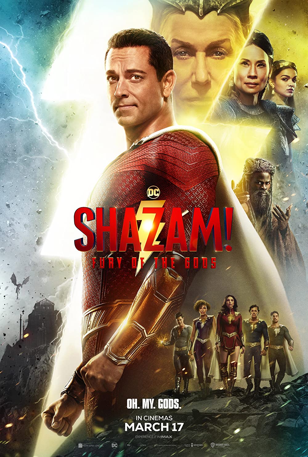 Shazam! Fury Of The Gods (2023) 1080P Ma-Web X265 Hevc 10Bit Aac 5 1 Msubs-Psa