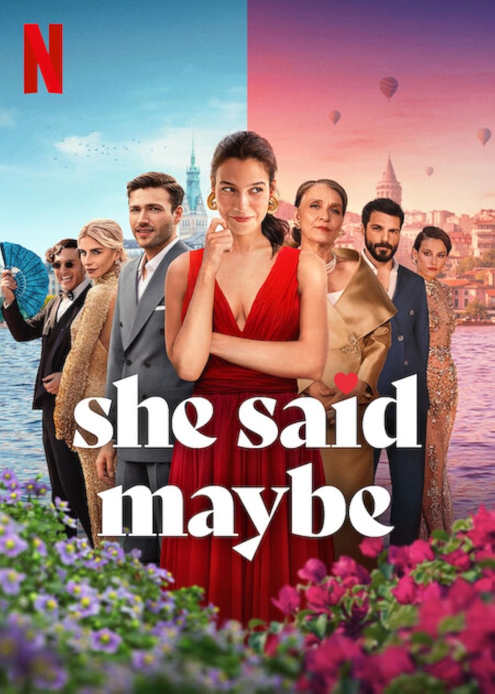 She Said Maybe (2025) 720P Nf-Web X264 Msubs [Multi Audio][Hindi 5 1 English 5 1 German 5 1] -Msmod