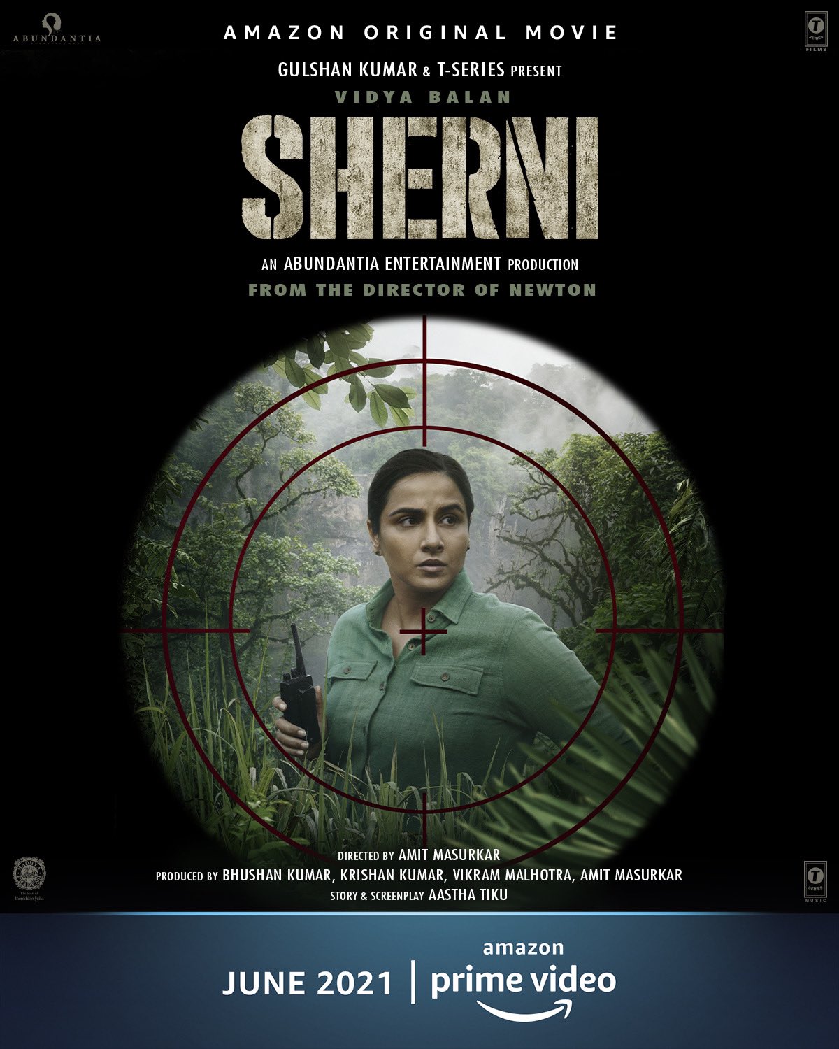 Sherni (2021) Hindi 1080P Amzn Webrip X264 Ac3 5 1 Esub- Mkvcinemas
