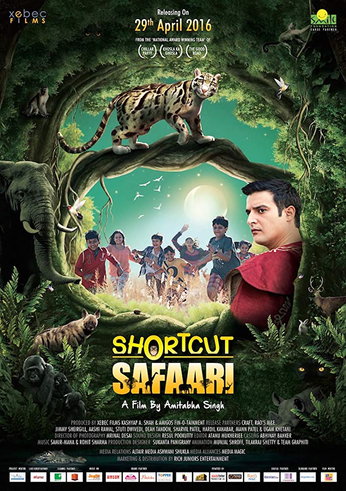 Shortcut Safari (2016) 720P Hindi Hdrip X264 Mp3 Esub - Movcr