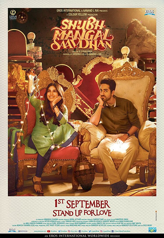 Shubh Mangal Saavdhan (2017) Hindi 1080P Amzn Webrip X264 Dd2 0 Esub - Mkvcinemas