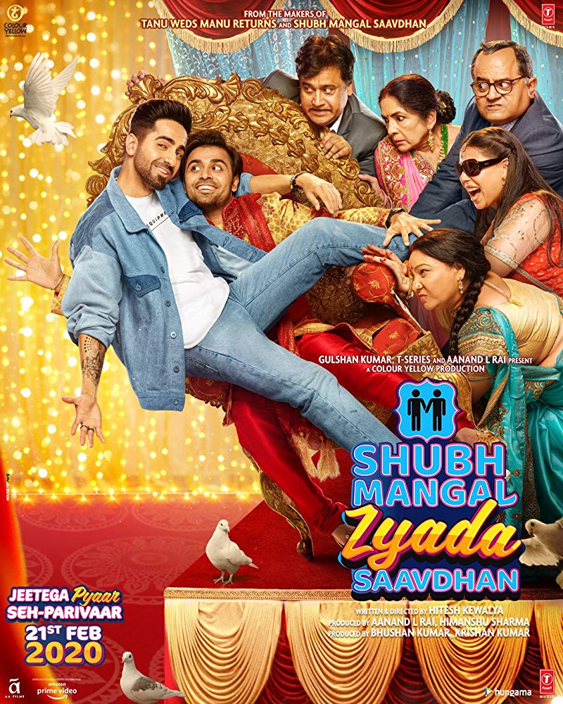 Shubh Mangal Zyada Saavdhan (2020) Hindi 1080P Webrip X264 Dd5 1 Esub - Mkvcinemas