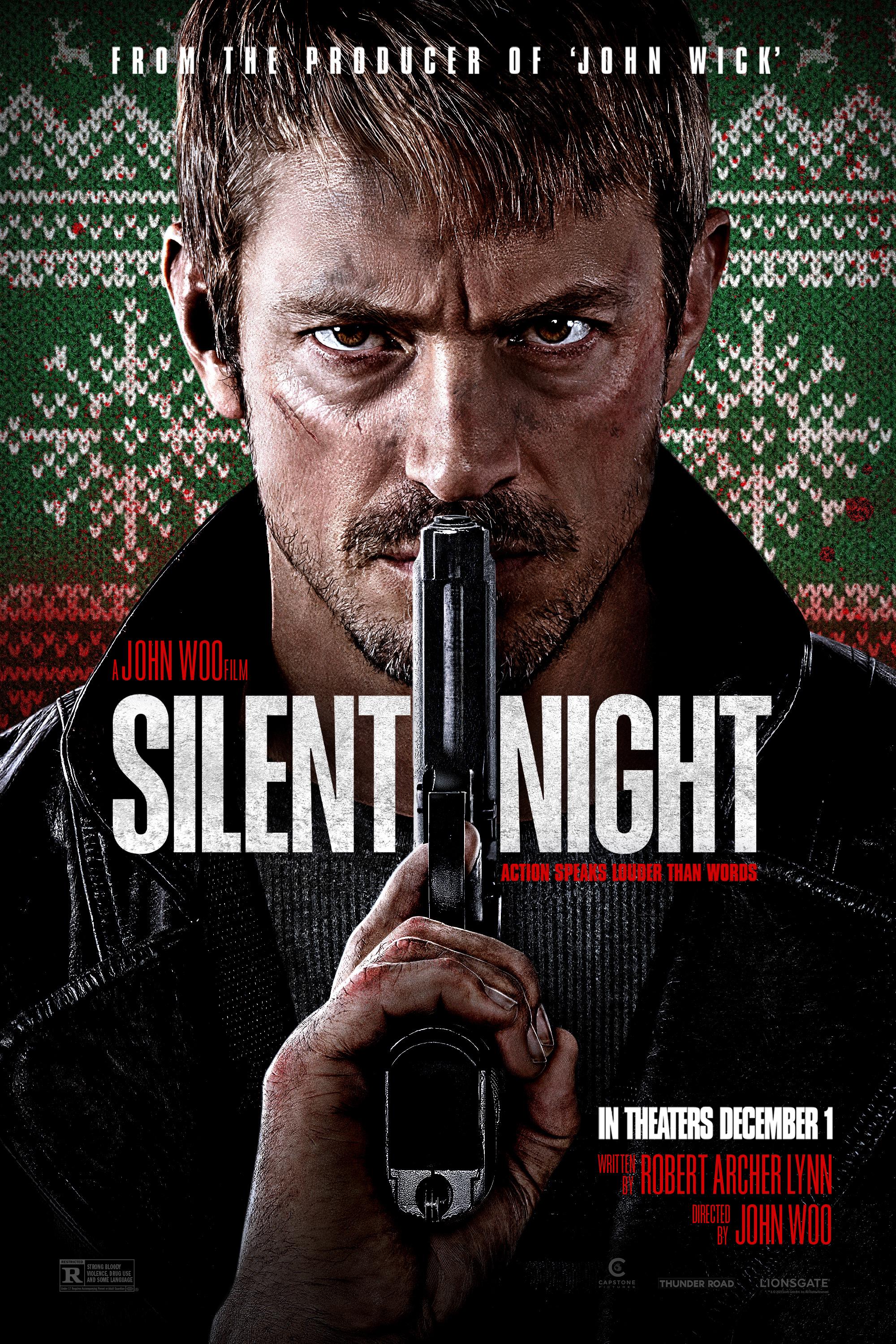 Silent Night (2023) 1080P Bluray X265 Hevc Esub [Dual Audio][Hindi 5 1 English 5 1] -Mkvc