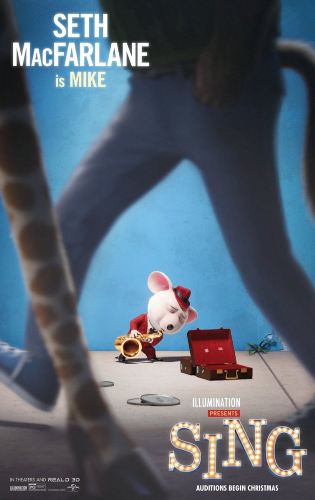 Sing (2016) 1080P Bluray X265 Hevc Esub [Dual Audio][Hindi 5 1 English 5 1] -Mkvc