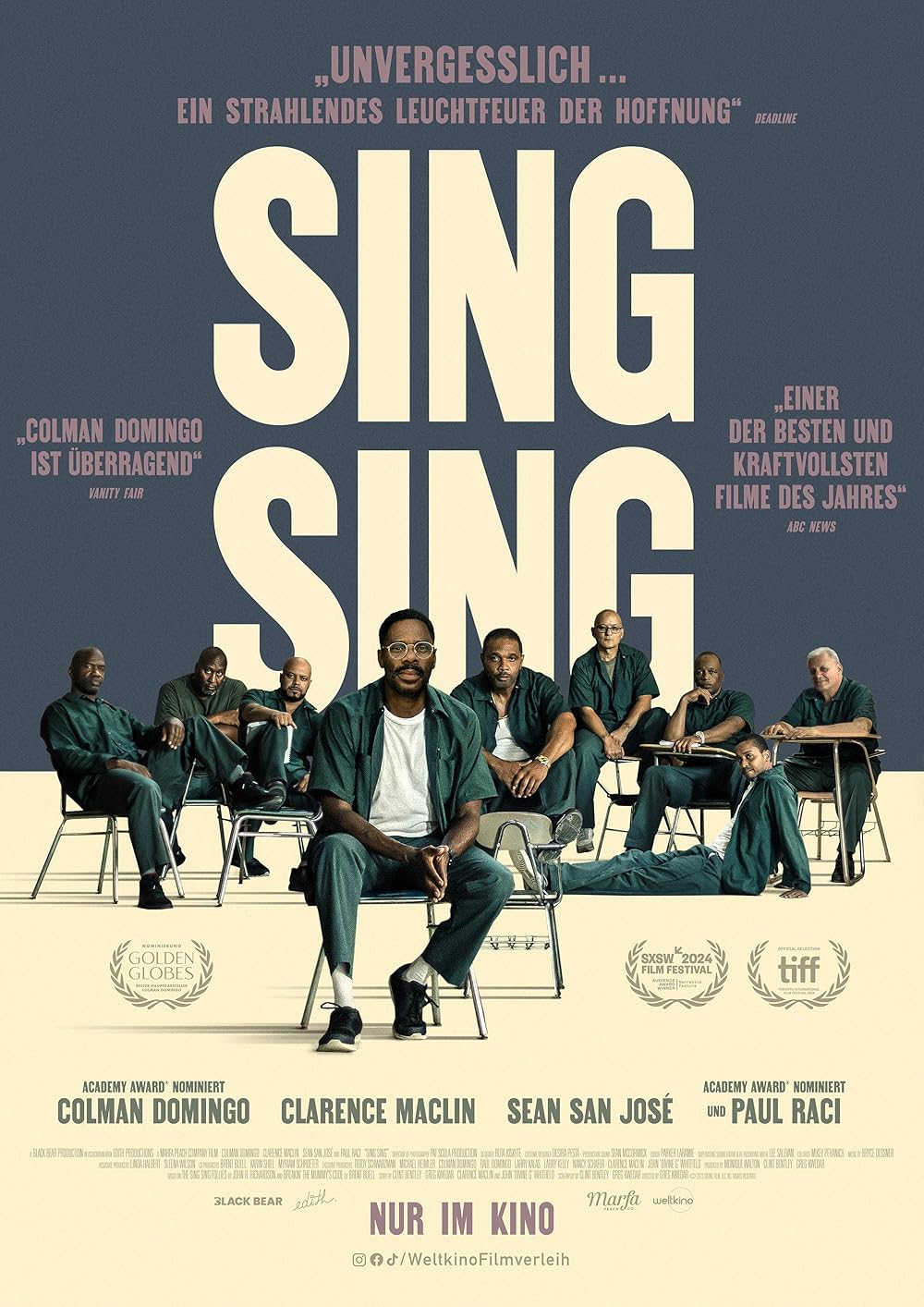 Sing Sing (2023) 1080P Hmax-Web X265 Hevc 10Bit Aac 5 1 Msubs-Psa