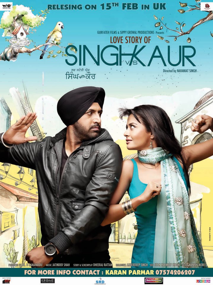 Singh Vs Kaur 2013 (Punjabi) 720P Dvdrip X264 Ac3 5 1 Hon3Y