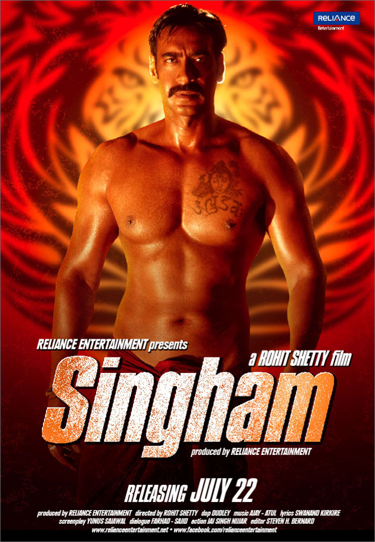 Singham (2011) Hindi 1080P Bluray X264 Dd5 1 Esub - Mkvcinemas