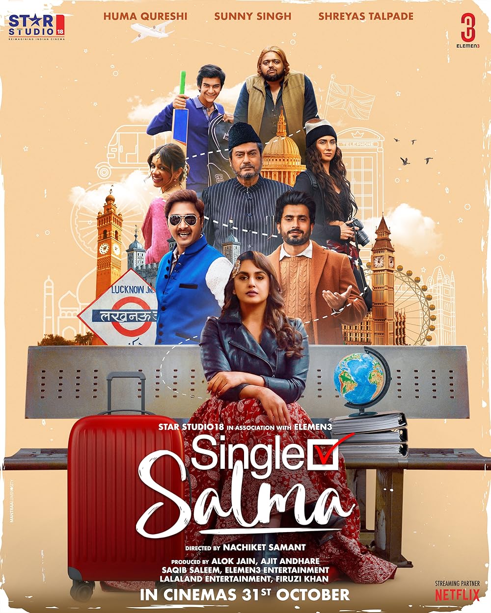 Single Salma (2025) Hindi 720P Nf Webrip X264 Aa 5 1 Esub - Hdhub4U