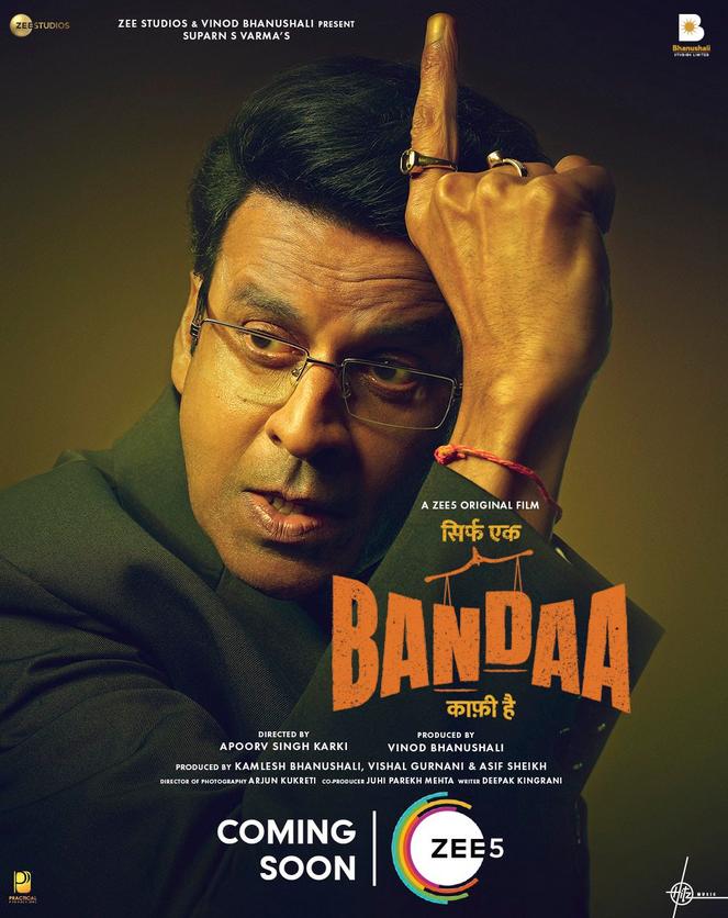 Sirf Ek Bandaa Kaafi Hai (2023) Hindi 720P Zee5 Webrip X264 Aac 5 1 Esub - Mkvcinemas