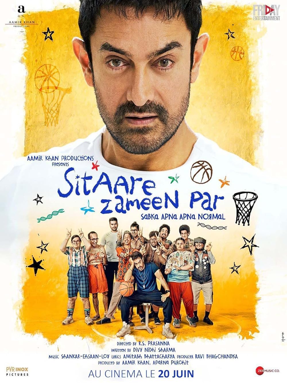 Sitaare Zameen Par (2025) Hindi 1080P Gplay Webrip X264 Dd5 1 Msubs - Mkvcinemas