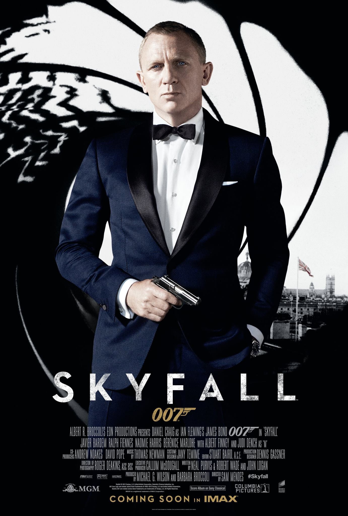 Skyfall (2012) Remastered 1080P Bluray X265 Hevc Esub [Dual Audio][Hindi 5 1 English 5 1] -Mkvc