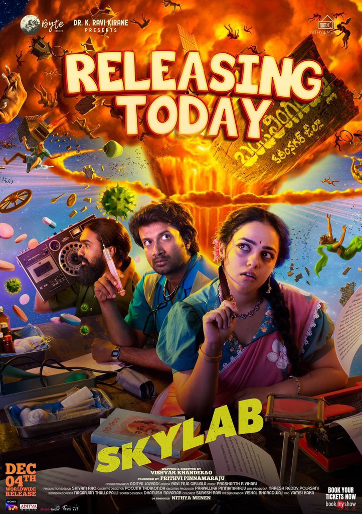 Skylab (2021) Multi Audio 1080P Webrip X265 Hevc 10Bit Esub [Tamil Telugu Malayalam Kannada] -1Tmv
