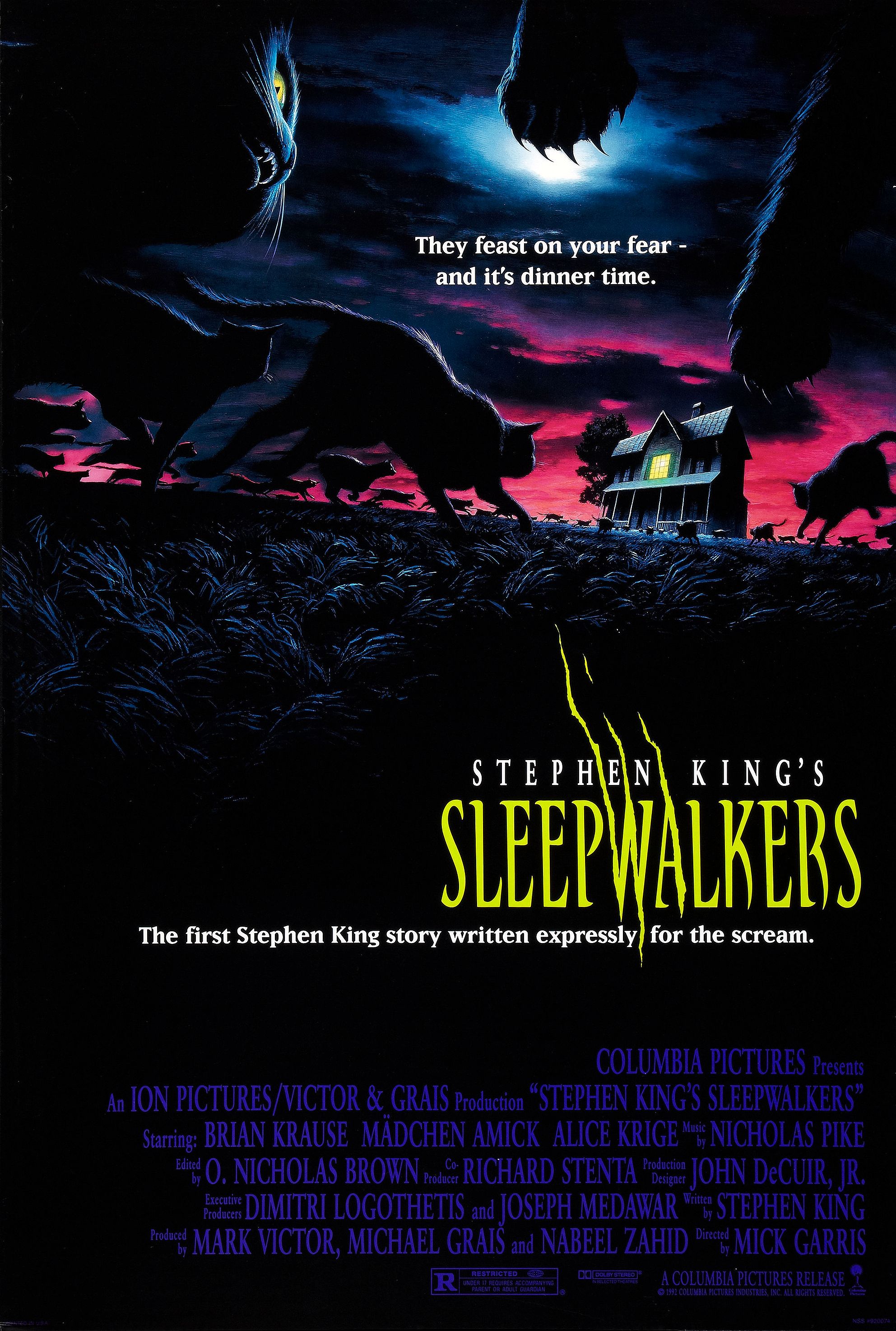 Sleepwalkers (1992) 720P Amzn-Web X264 Esub [Dual Audio][Hindi 2 0 English 5 1] -Msmod