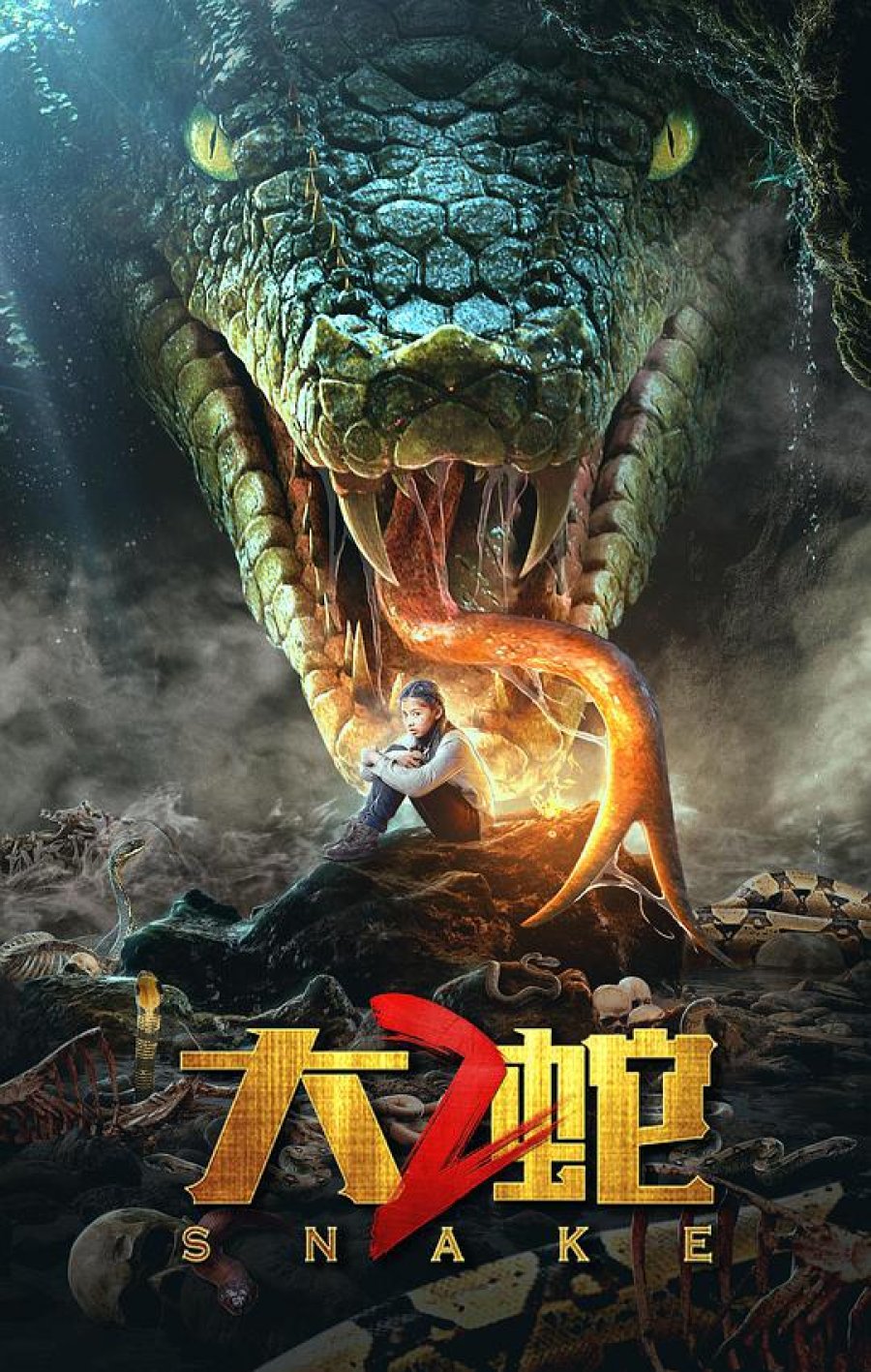Snake 2 (2019) 720P Webrip X264 [Dual Audio][Hindi 2 0 Chinese 2 0] -Hdking