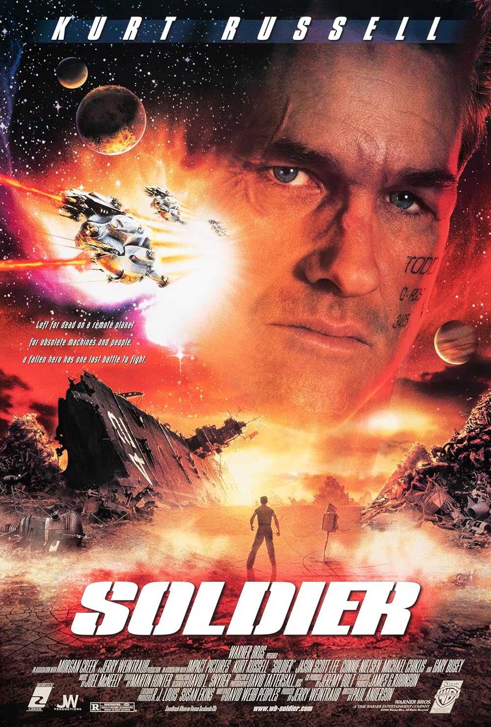 Soldier (1998) 1080P Bluray X265 Hevc Esub [Dual Audio][Hindi 5 1 English 5 1] -Msheist