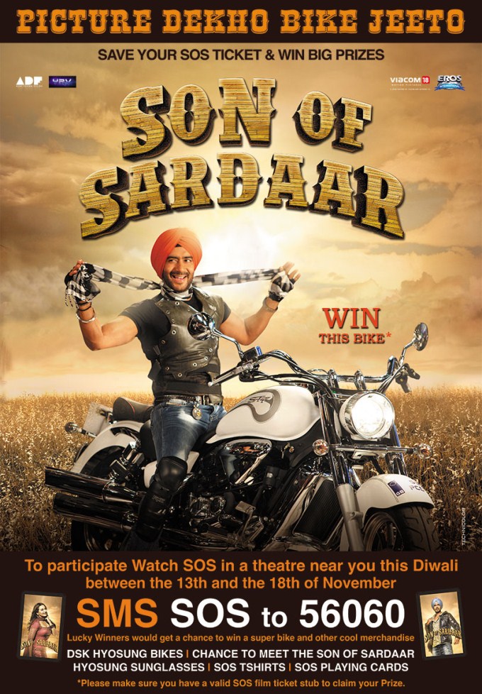 Son Of Sardaar (2012) Hindi 1080P Bluray X264 Dd5 1 Msubs - Mkvcinemas