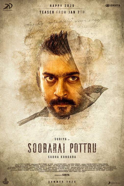 Soorarai Pottru (2020) Uncut 1080P Webrip X264 Esub [Dual Audio][Hindi Dd5 1 Tamil 2 0] -Dmv