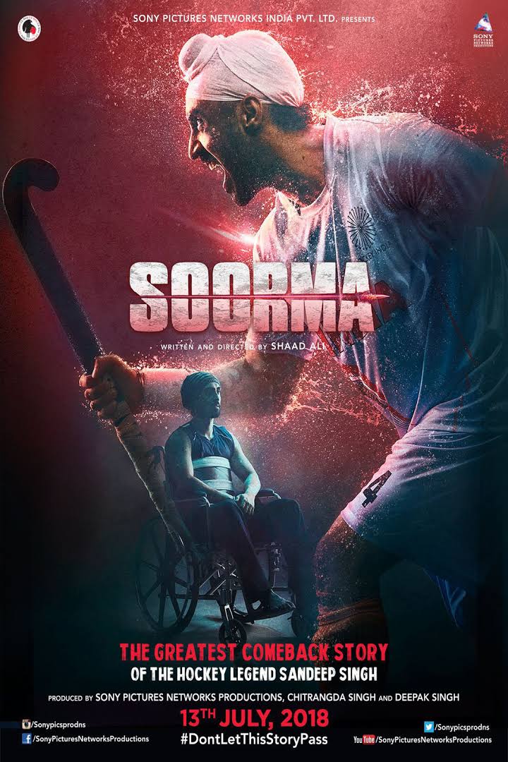 Soorma (2018) Hindi 1080P Bluray X264 Dd5 1 Esub - Mkvcinemas