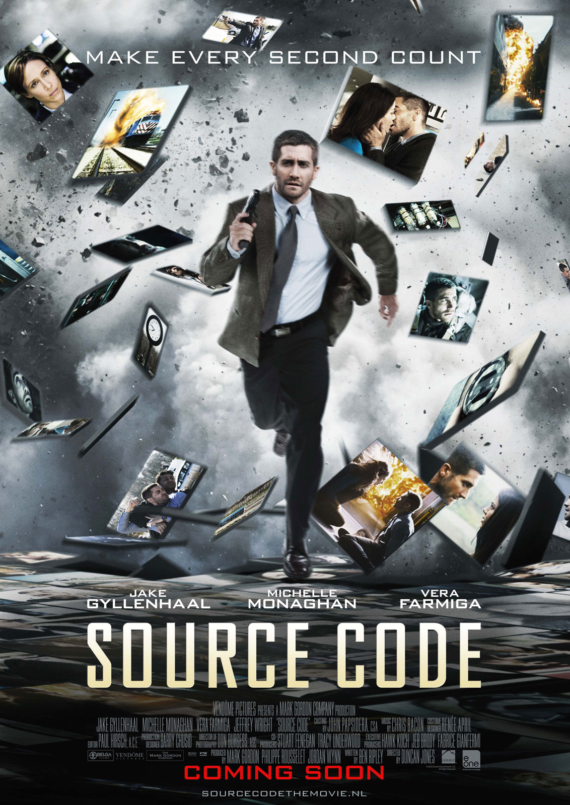 Source Code (2011) 720P Bluray X264 Esub [Dual Audio][Hindi 5 1 English 5 1] -Mkvc