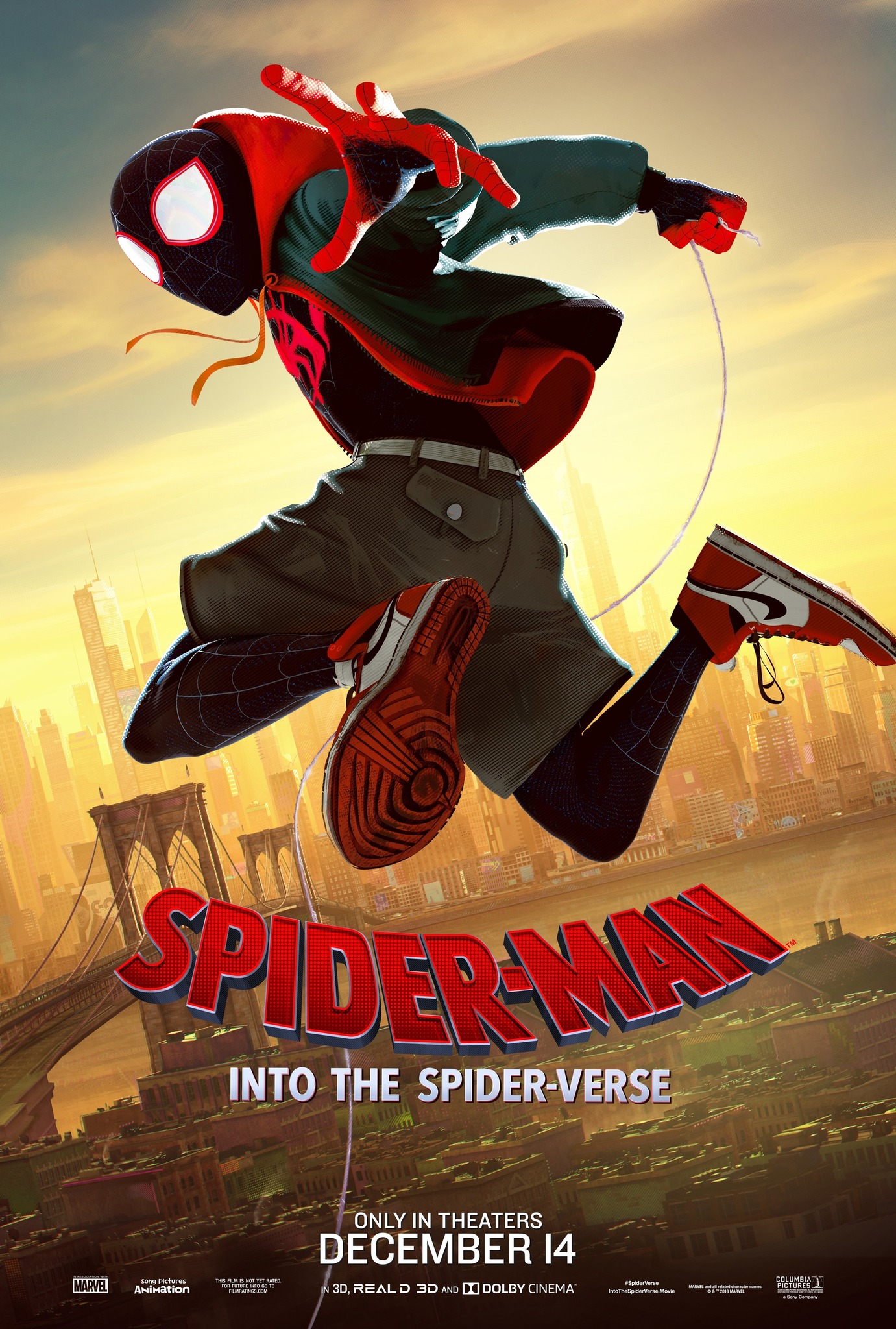 Spider-Man Into The Spider-Verse (2018) 1080P Bluray X265 Hevc Esub [Dual Audio][Hindi 5 1 English 5 1] -Mkvc
