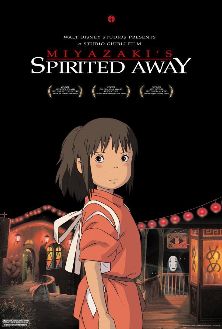 Spirited Away (2001) 1080P Bluray X265 Hevc Esub [Multi Audio][Hindi 5 1 Japanese 5 1 English 5 1] -Olam