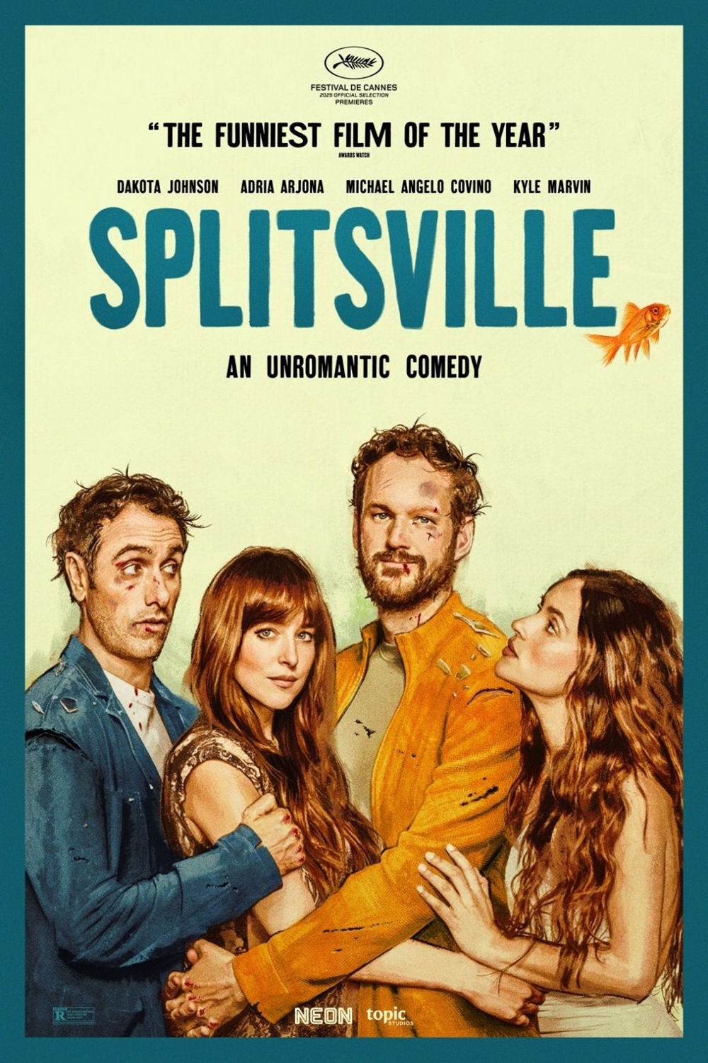 Splitsville (2025) 720P Bluray X264 Esub [Dual Audio][Hindi 5 1 English 5 1] -Msmod