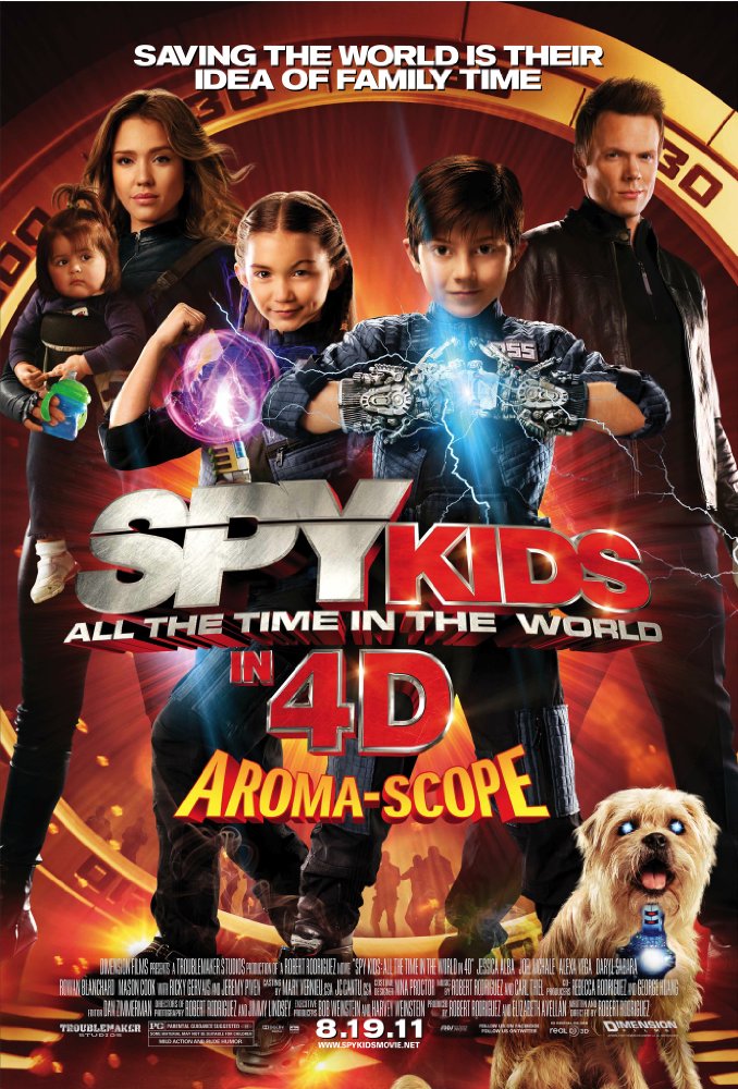 Spy Kids 4 All The Time In The World 2011 720P Brrip X264 Yify