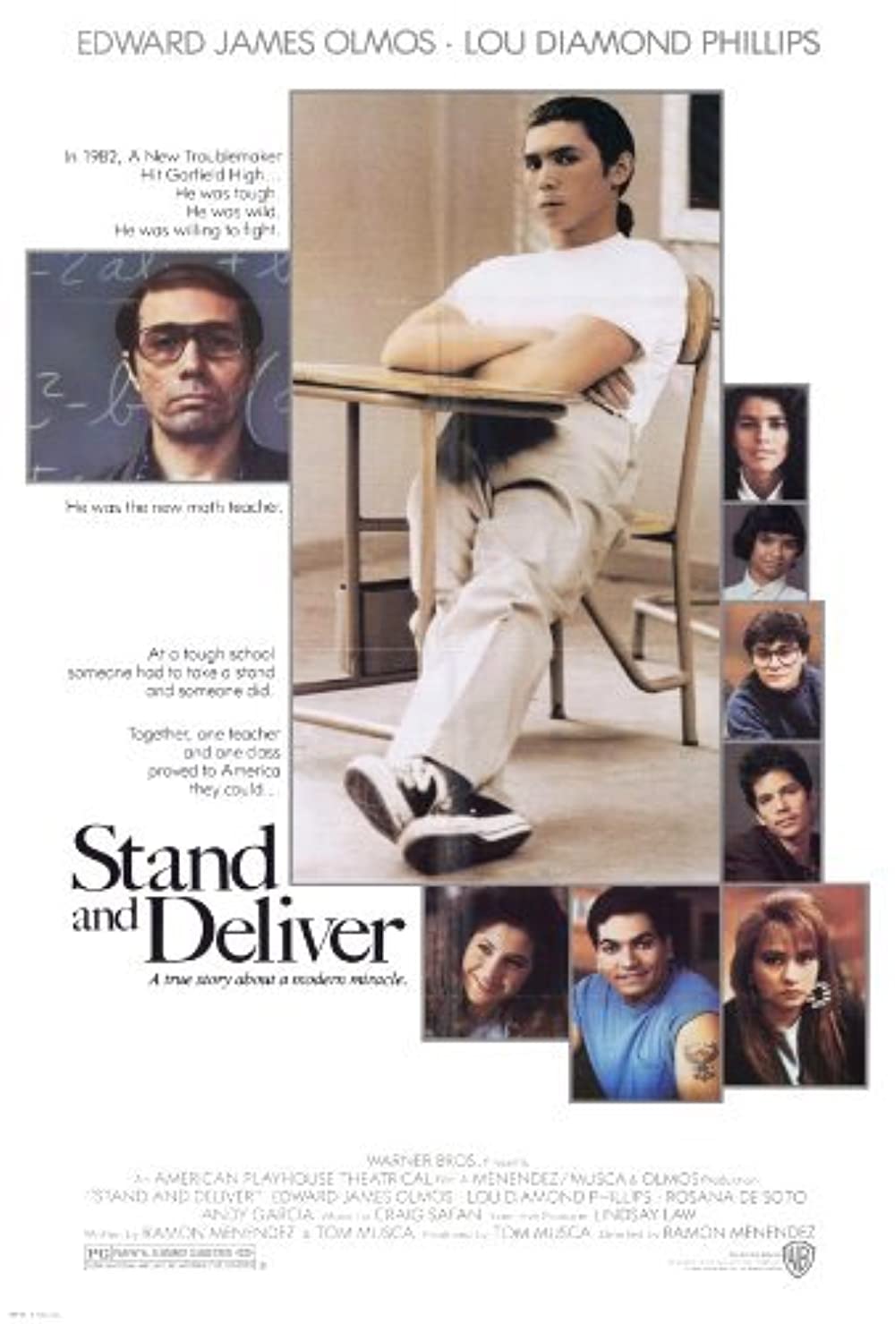 Stand And Deliver 1988 720P Webrip X264 Esub-Mkvking