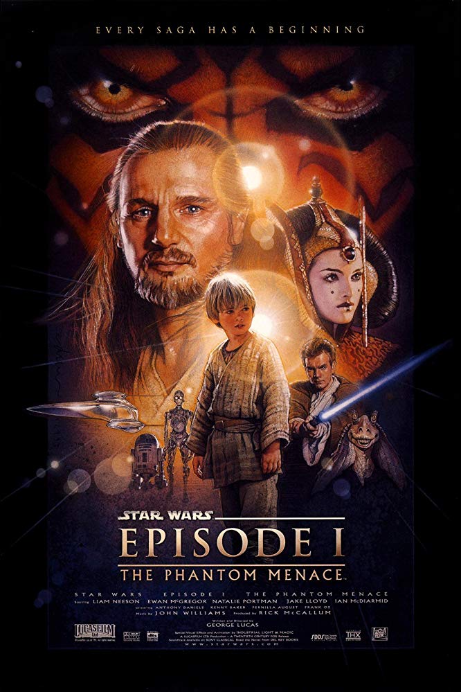 Star Wars Episode I (1999) Rem 1080P Bluray X265 Hevc Esub [Dual Audio][Hindi 2 0 English 5 1] -Mkvc