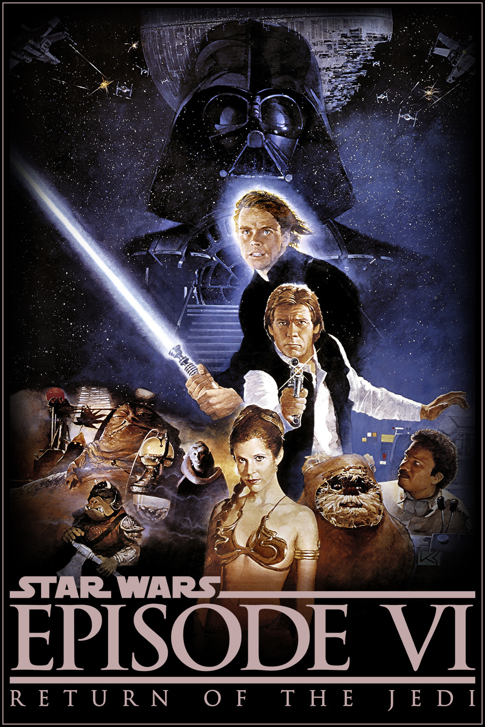 Star Wars Episode Vi (1983) Rem 1080P Bluray X265 Hevc Esub [Dual Audio][Hindi 2 0 English 5 1] -Mkvc