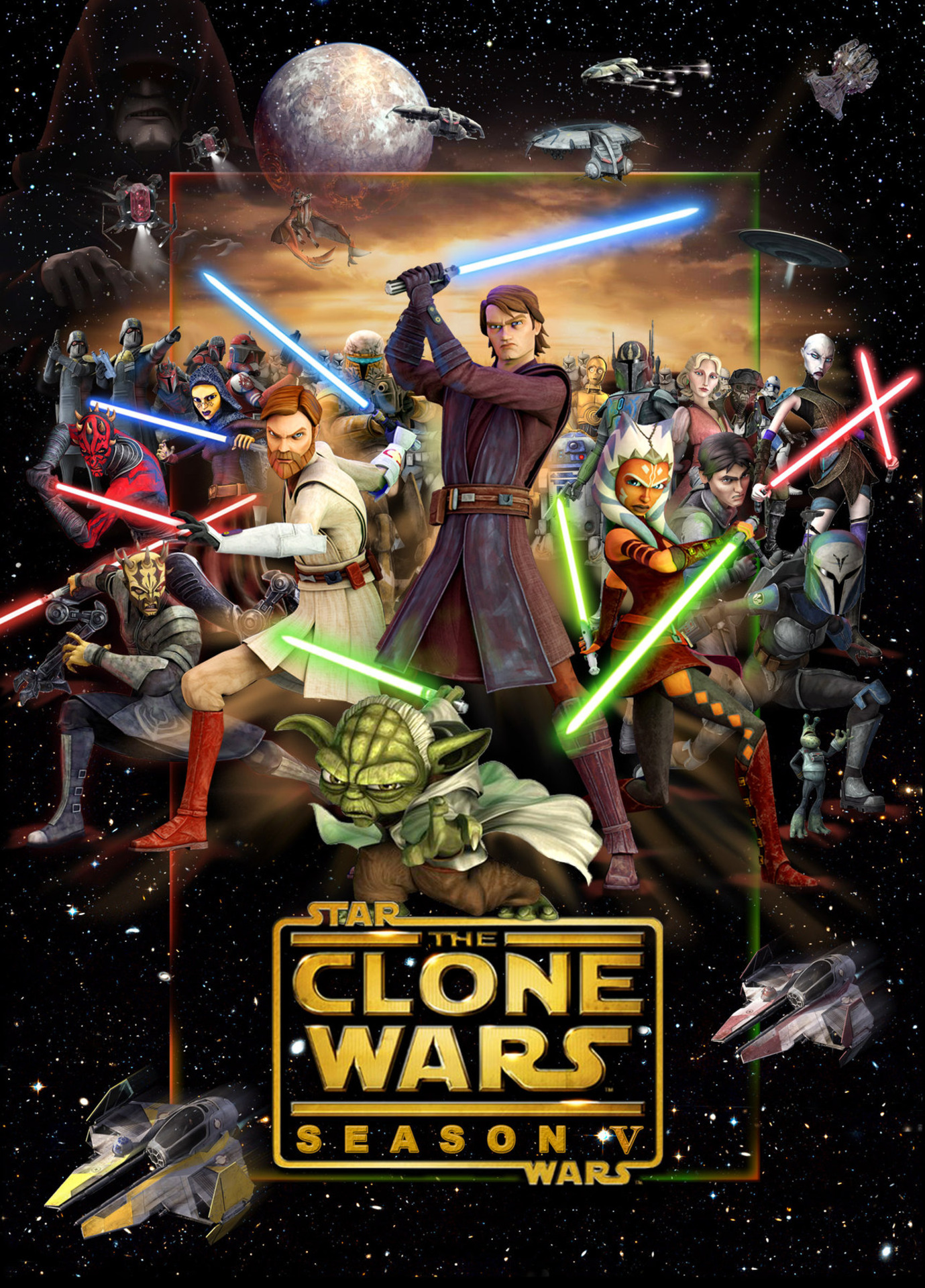 Star Wars The Clone Wars (Tv Cartoon 2008–2020) 1080P