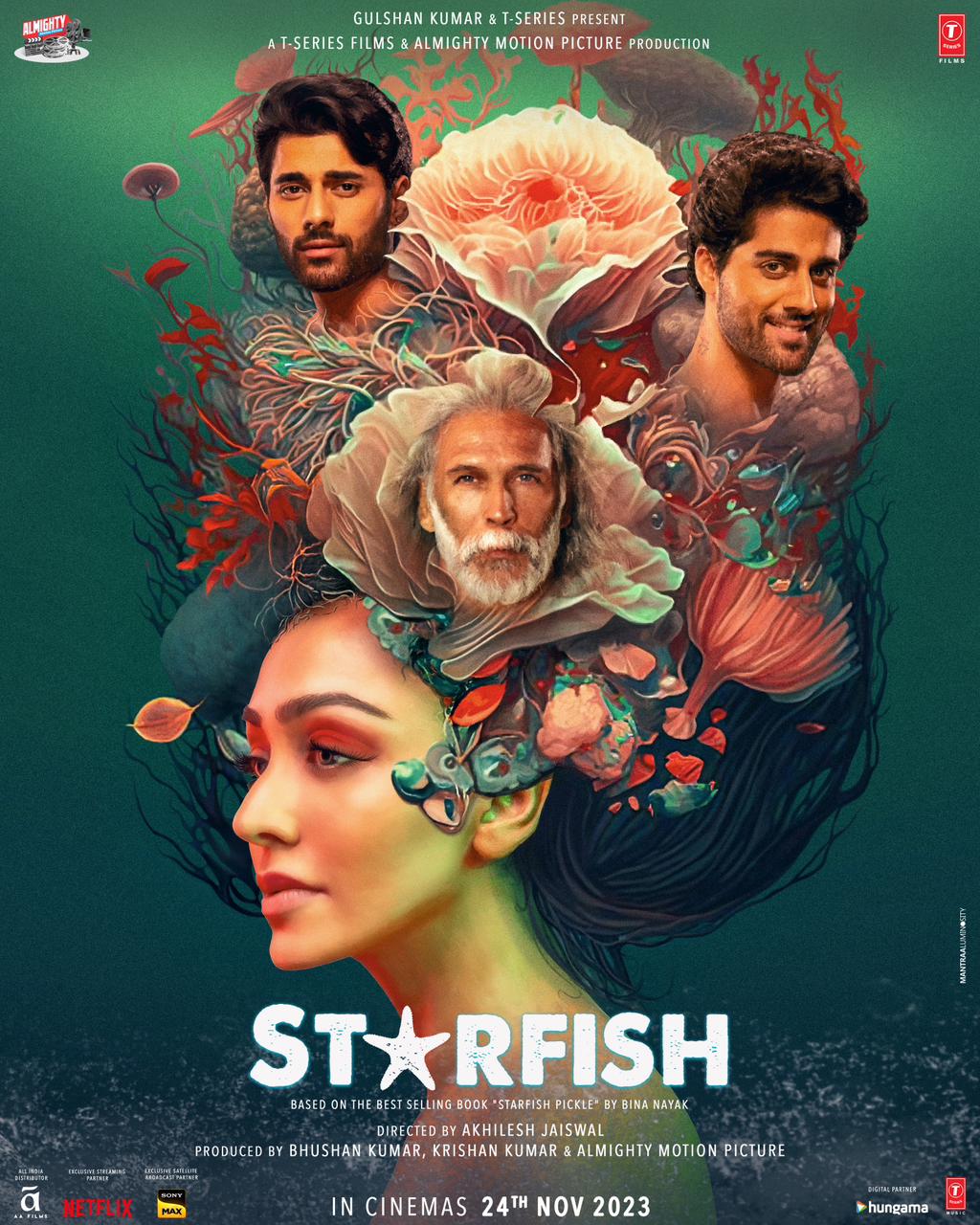 Starfish (2023) Hindi 1080P Nf Webrip X264 Dd5 1 Msubs - Mkvcinemas