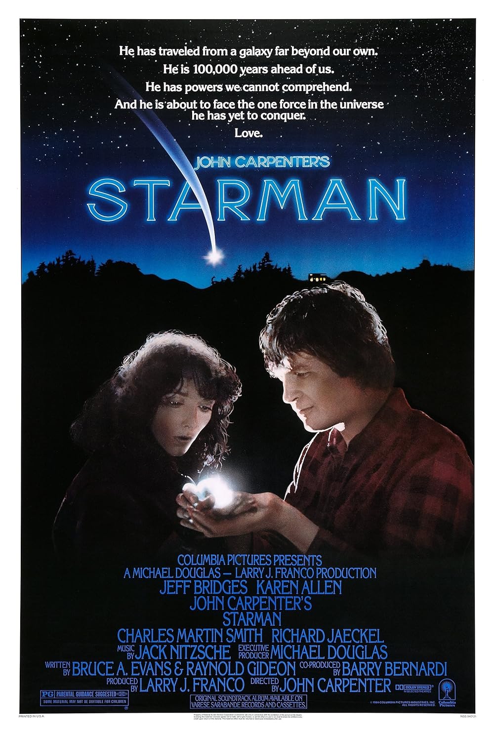 Starman (1984) Rem 1080P Bluray X265 Hevc Esub [Dual Audio][Hindi 2 0 English 5 1] -Msmod