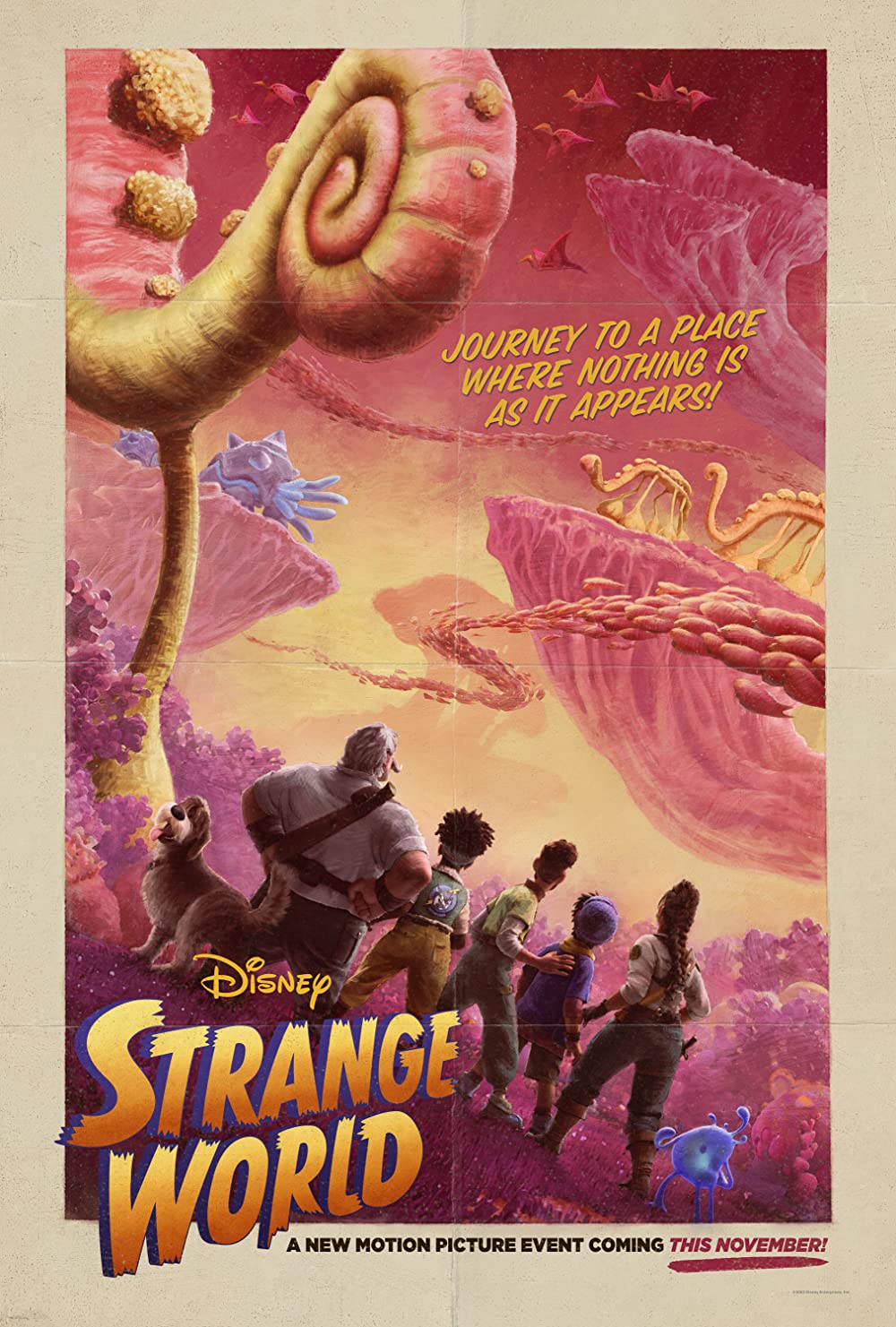 Strange World 2022 720P Bluray 800Mb X264-Galaxyrg
