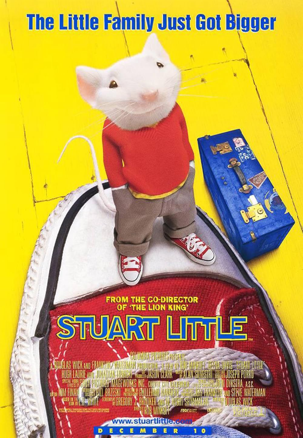 Stuart Little (1999) 1080P Bluray X265 Hevc Esub [Dual Audio][Hindi 5 1 English 5 1] -Mkvc