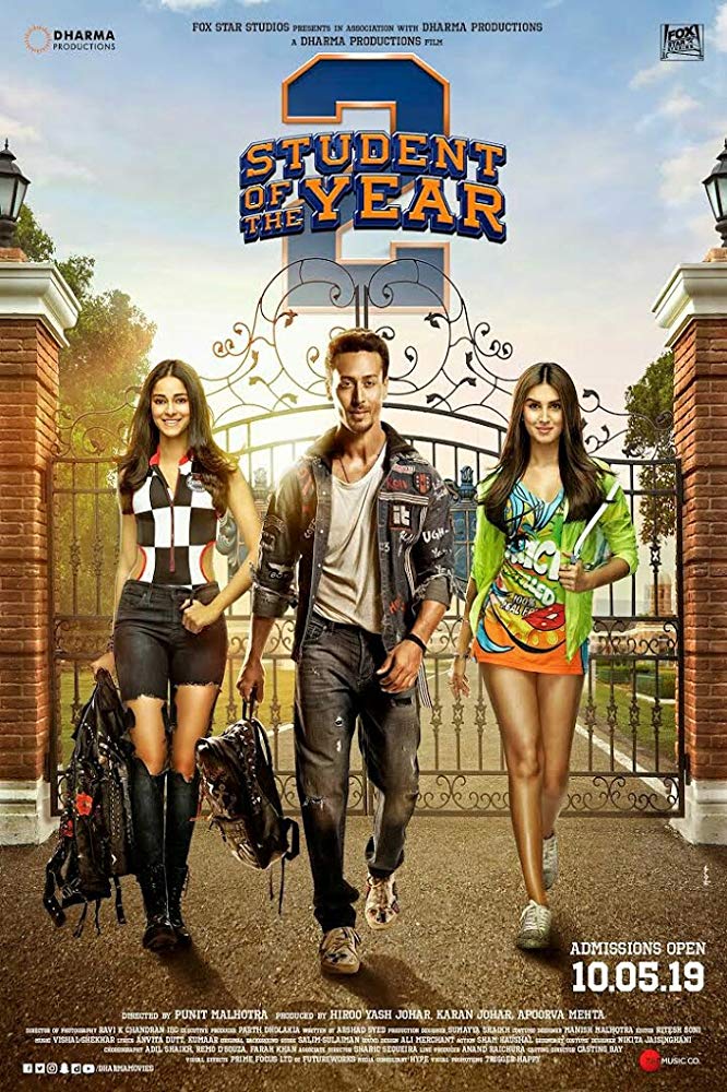 Student Of The Year 2 (2019) Hindi 1080P Webrip X264 Dd5 1 Esub - Mkvcinemas